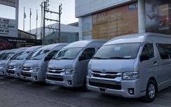 Một doanh nghiệp vận tải đầu tư gần 200 xe Toyota Hiace phục vụ Tết