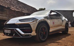 Đại gia Minh Nhựa đổi màu siêu SUV Lamborghini Urus đón Tết