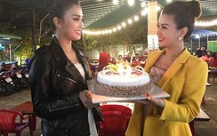 Hoa hậu Tiểu Vy bí mật làm sinh nhật cho á hậu Diễm Trang