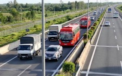 Giảm tốc độ tối đa cao tốc TPHCM - Trung Lương còn 100 km/giờ