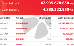 Xổ số Vietlott 2/2/2019: Ai may mắn sở hữu gần 43 tỷ đồng?