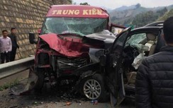 Xe 7 chỗ đâm xe khách trên cao tốc Nội Bài - Lào Cai: Thêm 1 người tử vong