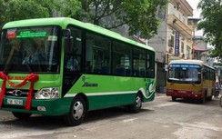 Lộ trình 2 tuyến buýt phục vụ lễ hội chùa Hương vừa được tăng cường