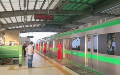 Miễn phí thời gian đầu chạy thử đường sắt Cát Linh - Hà Đông