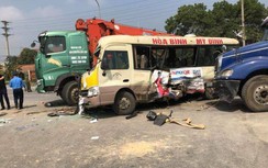 Video: Hiện trường gây sốc trong vụ tai nạn trên đại lộ Thăng Long