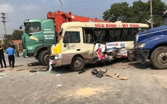 Tai nạn liên hoàn trên Đại lộ Thăng Long, hai vợ chồng tử vong