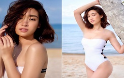 Hoa hậu Đỗ Mỹ Linh gợi cảm không ngờ với bikini cắt xẻ táo bạo