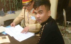 CSGT Nghệ An phát hiện tài xế xe tải dương tính với ma túy