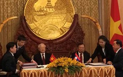 Việt Nam - Lào ký thỏa thuận khai thác đường sắt Vũng Áng - Viêng Chăn