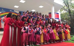 Cô trò Trường mẫu giáo Việt - Triều hy vọng được đón Chủ tịch Kim Jong Un