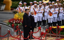 Tổng bí thư Nguyễn Phú Trọng đón, hội đàm với Chủ tịch Kim Jong Un