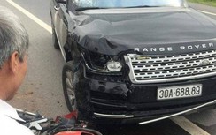 Xế hộp Range Rover tông xe máy, chồng tử vong, vợ bị thương nặng