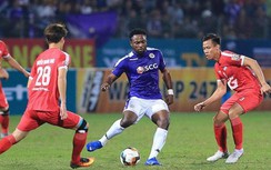 "Ăn" thẻ đỏ, Hà Nội FC vẫn thắng dễ "hậu duệ Thể Công"