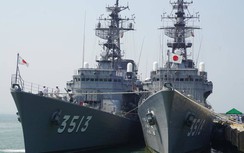Hai tàu huấn luyện Nhật Bản cập cảng Tiên Sa, thăm Đà Nẵng