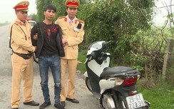 Trộm xe SH ở Hà Nội, mang về Thái Bình tiêu thụ thì bị CSGT bắt