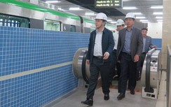 Bộ trưởng GTVT thị sát, chỉ đạo sớm khai thác đường sắt Cát Linh - Hà Đông