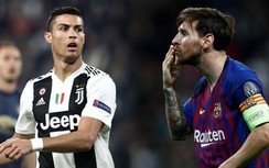 Ronaldo "hít khói" Messi trong danh sách "dội bom" ở Champions League
