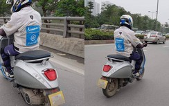 Bắt gặp xe điện đắt đỏ Vespa Elettrica chạy thử trên đường phố Việt