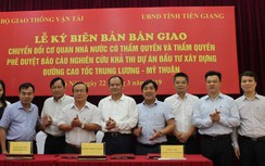 Bộ GTVT bàn giao cao tốc Trung Lương - Mỹ Thuận về Tiền Giang