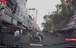 Video: Hành động đẹp của một tài xế Grabike