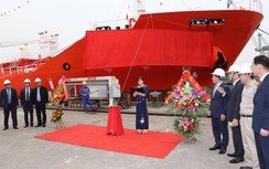 Đóng tàu Phà Rừng bàn giao tàu 6.500 tấn cho đối tác Hàn Quốc