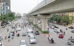 Hà Nội sắp sửa đường bên dưới đường sắt Cát Linh - Hà Đông