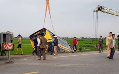Tai nạn liên hoàn trên đường dẫn kết nối cao tốc Ninh Bình - Cầu Giẽ