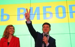 Bầu cử Tổng thống Ukraine: Danh hài Vladimir Zelensky tạm dẫn đầu