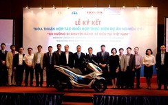 Honda nghiên cứu khả năng sử dụng xe máy điện tại Việt Nam