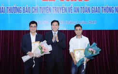 Báo Giao thông đoạt giải Nhất cuộc thi viết về ATGT