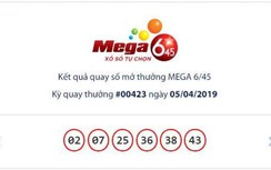 Kết quả xổ số Vietlott 5/4/2019: Giải khủng hơn 29 tỷ đồng tối nay ra sao?