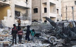 Hàng loạt khu vực thuộc vùng giảm leo thang Idlib, Syria bị tấn công