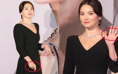 Song Hye Kyo chính thức lộ diện, "kiên quyết" không đeo nhẫn cưới
