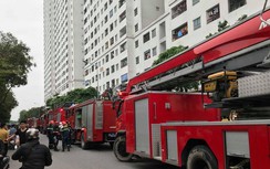 Hà Nội: Cháy tại chung cư HH Linh Đàm, cư dân hoảng loạn