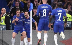 Europa League: Chelsea rượt đuổi như phim, Arsenal thắng nhờ siêu phẩm