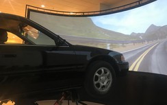 Đào tạo lái xe bằng thiết bị mô phỏng 3D như trên xe thật