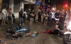 Hà Nội: 2 thanh niên đi xe máy tông vào cây lúc rạng sáng đã tử vong