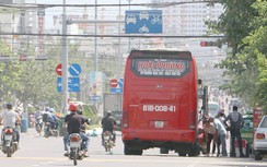 Phớt lờ lệnh cấm, xe tuyến cố định vô tư hoạt động nội thị Nha Trang