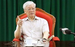 Tổng Bí thư Nguyễn Phú Trọng chủ trì họp lãnh đạo chủ chốt Đảng, Nhà nước