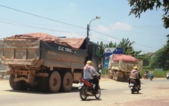 Đấu đường "lậu" ra QL1, xe “có ngọn” ồ ạt vào công trình thép Việt-Trung