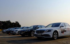 Mercedes-Benz mang 30 chiếc xe sang cho khách hàng lái thử