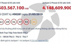 Kết quả xổ số Vietlott 21/5/2019: Ai đã trúng hơn 48 tỷ đồng?