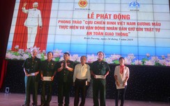 Phát động phong trào Cựu chiến binh gương mẫu không vi phạm giao thông