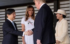 Vợ chồng ông Donald Trump diện kiến Thiên hoàng mới của Nhật Bản