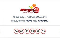 Kết quả xổ số Vietlott 5/6/2019: Jackpot hơn 31 tỷ đồng về tay ai?