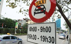 Hà Nội công bố 11 tuyến đường cấm taxi hoạt động