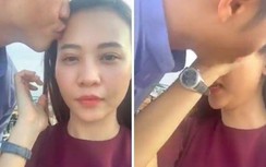 Clip: Cường Đô La "cưỡng hôn" Đàm Thu Trang ngay trên sóng livestream