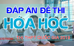 Đáp án đề thi môn Hóa học THPT Quốc gia 2019 FULL mã đề