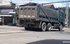 Tận thấy "tập đoàn" xe tải nặng An Phú Phát cày nát đường nội thị An Nhơn
