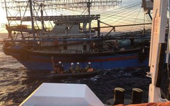 Vụ chìm tàu trên biển Hải Phòng: Huy động tàu giã cào tìm kiếm ngư dân